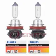 2 pc Philips Front Fog Light Bulbs for MG TF 2003-2005 Electrical Lighting uv (for: MG)