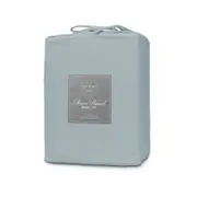 Ardor Boudior Micro Flannel Sheet Set Single Bed Blue