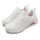 Skechers 休閒鞋 Tres-Air-Revolution-Airy 女鞋 白 粉 緩震 氣墊 增高 運動鞋 177420WHT