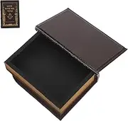 GAXIRE Faux Decorative Book Storage Box with European Vintage Design for Home Decor Photography Prop and DIY Crafts Realistic Faux Books for Unique Shelf Arrangement