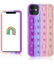 Pop It / fidget Case for iPhone 12 Pro Max Silicone 6.7".