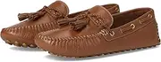 [Cole Haan] Women's Gissella Drivers Driving Style Loafer, British Tan Leather, 9.5