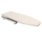 YIYIBYUS Closet Pull-Out Foldable Ironing Board 32.28 in. x 12.20 in. Beige