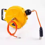 Retractable Air Hose Reel Air Compressor Hose Reel for Garage DIY Projects