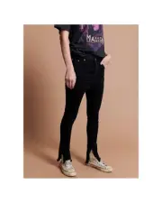 One Teaspoon Bandito Jeans Black HighWaisted Skinny Women Pants