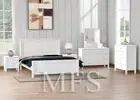 KING BARRINGTON (CUSTOM MADE) 3 PIECE (BEDSIDE) BEDROOM SUITE - ASSORTED COLOURS
