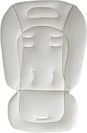 Baby Pushchair Seat Liner, Cotton Stroller Seat Pad, Baby Car Seat Insert Pram Liner Pram Insert Pad Baby Carriage Pram Liner Baby Stroller Seat Cushion Head and Body Support for Newborns