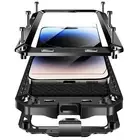 Heavy Duty Shockproof Metal Case Cover for iPhone 16 15 14 13 12 11 Pro Max 8 SE