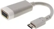 DELOCK Adaptor Cable Mini HDMI-C Male to VGA Female (screwless).