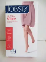 Jobst 119427 UltraSheer Natural 15-20 mmHg Large Maternity CT Compression NEW