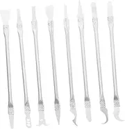 Uonlytech 1 Set Mobile Tool Phone Opening Precision Tools Cell Phone Disassembly Tools Scraper Repair Kit for Cell Phone Motherboard Chip Repair Tool Stainless Steel Silver