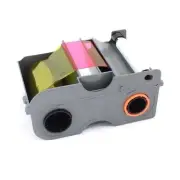 - Fargo DTC1250 YMCKO Ribbon Cartridge w/Cleaning Roller | Genuine Fargo 4500...