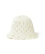 (ASK availability First) BEAMS Ruffle knitted thermo hat New