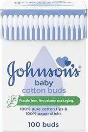 2 Pack Cotton Buds - 100 Buds per Pack