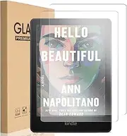 JOYAUS 2 Pack Tempered Glass Screen Protector for Kindle Paperwhite 12th 2024/Colorsoft Signature Edition 2024 7Inch, 9H Hardness HD Clear Protective Film High Sensitive Touch Anti-Scratch Bubble Free