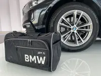 在飛比找Yahoo!奇摩拍賣優惠-BMW 寶馬 黑色多功能運動手提袋 旅行袋 背包 戶外專用 