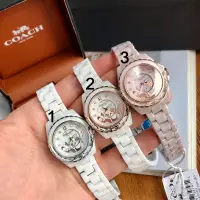 在飛比找Yahoo!奇摩拍賣優惠-現貨COACH 新款Preston系列女士手錶 鑽石搭配數字