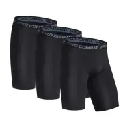 Men's Compression Shorts 3 Pack - Workout Shorts-Quick Dry Athletic Shorts-fo...