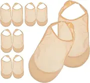 [WOFASHPURET] 5 Pairs Women's Low Cut Socks No Show Non Slip Invisible Socks for Summer Comfortable Liner Socks for Heels Running Shoes