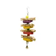 Bird Cage Toy Parrot Cage Supplies Parrot Cage Hanging Bird Chewing Toy