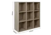 HUFF 9 Cube Bookshelf