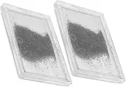 ULTECHNOVO 2 Boxes Box Iron Powder Magnetic Filings for Physics Experiments Kit for Science Projects Electromagnetism Demonstrations and Classroom Activities