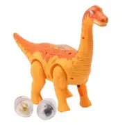 Walking Dinosaur Toy With Light, Interactive And Luminescent Projection - Electric Model For Simulation And Egg Laying
