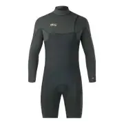 PICTURE Men's 2/2 META ZIP-FREE L/S Spring Suit - A BLACK - Medium - NWT