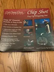 Golf 20" diameter pop up chipping net portable inside/outside practice folds up