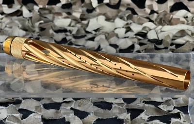 NEW HK Army S63 PWR Elite "Orbit" Barrel Tip - Dust Gold/Polished Gold