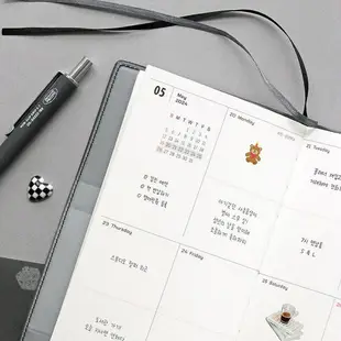 [韓國 iconic] 2024 The Planner S 手帳 計劃本 記事本 月計 年曆本 週計 日曆 韓國文創-水之美美妝店