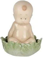 [Nao Porcelain] by Lladro FROM A CABBAGE? WHERE DO BABIES COME FROM COLLECTION 2005021
