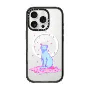 iPhone 16 Pro Impact Case MagSafe Compatible Sakura Cat