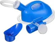 FRCOLOR Female Urinal Adult Urinal for Women Car Reusable Urinal Travel Urinal Portable Urine Bottle Pee Bottles Travel Supply Portable Urinal Outdoor Urinal Elderly Accessory Blue Plastic
