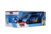 Sonic - Subaru STI with Sonic Figure 1:24 Scale Diecast Vehicle