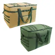 Outdoor Camping Cookware Bag BBQ Grills Storage Bag Tableware Organizers