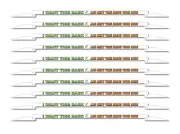 Skydiving - Set of 10 parachute pull up cords with "bring your own" -