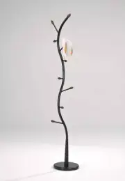 Coat Hat Rack Corner Tree Stand Sturdy Entryway Modern Slim Hall Hook Hanger NEW