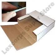 LP Record Mailers 25 qty 12.5x12.5x1 Variable Depth Box