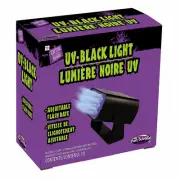 Adjustable Flash Rate Intense UV Black Light - Morris Costumes