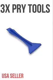 3PC Smart Phone Case Opening Plastic Pry Tool Blue For Tablet & Cell phones Blue