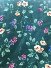 Longaberger Remembrance / Weekender Basket Liner - Emerald Vine