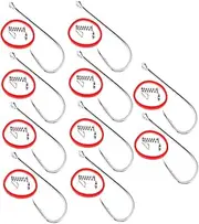 10pcs Fish Hook Disconnector Fishing Hooks Saltwater Bait Stopper for Fishhooks Barbed Fishing Hooks Bait