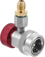 MOLUCKFU Automobile Joint Air Compressor Line Repair Tools Low High Connector Manual Ac Connector Air Conditioning Coupler Adapter Air Hose Connector Ac Repair Tools Adapters Alloy