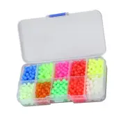 1000pcs/Box Plastic Round Beads Fishing Tackle Lures Tools Accessory For HO