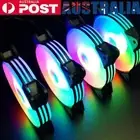 COOLMOON 12cm Silent Chassis Cooling Fan 5 Colors LED 4Pin Heatsink Radiator