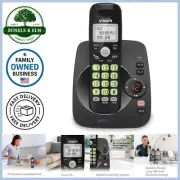 DECT 6.0 Cordless Phone Home Answering Machine Backlit Display Clear Sound