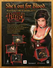 2000 Dark Angel Vampire Apocalypse PS2 Vintage Print Ad/Poster Video Game Art