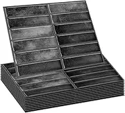 Drydiet 10 Sheets Tile Peel and Stick Backsplash 11.43 x 9 3D Wall Kitchen Stick on Tiles for Kitchen Renter Friendly Marble Tiles (Black)