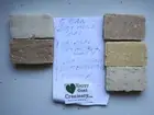 5 BARS LEMONGRASS OATMEAL HONEY GRAPEFRUIT GOAT MILK SOAP HAPPY GOAT CREAMERY